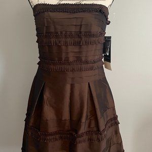 Nightway. Brown dress New with Tags